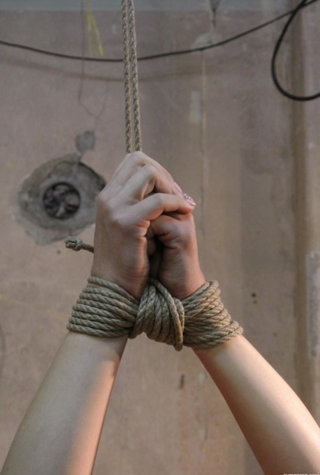 Clothed female is relived of her dress before undergoing forced masturbation 44673994