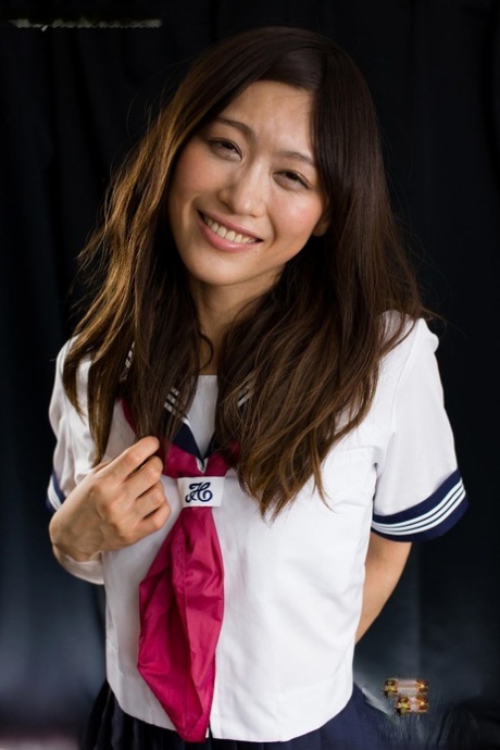 Cute Japanese girl endures a hardcore face fuck in her sailor uniform 74839529