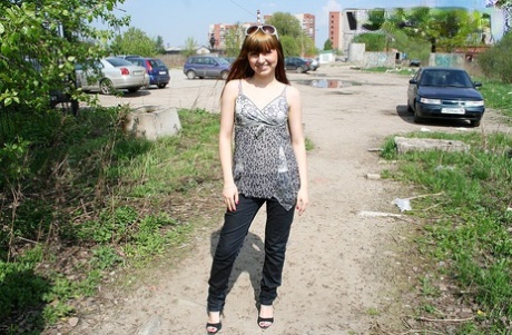 European girl has sex with a couple of boys down near the waterside 28588084