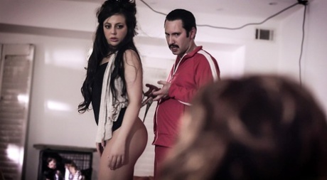 Young brunettes are forced into extreme sex acts against their will 88532853