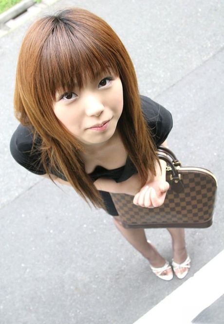 Adorable Japanese teen Nami ends up with cum on her innocent looking face 85636442