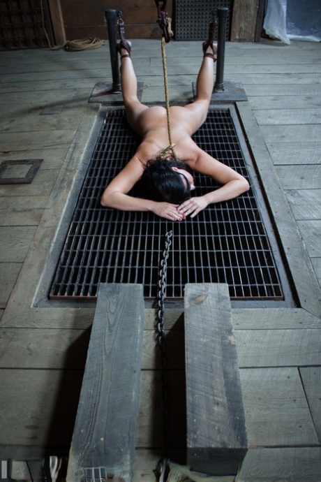 Female sex slave London River is taken out of cage and abused beyond belief 95988597