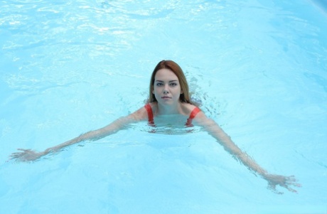 Young redhead Candy Red has sexual intercourse with a senior citizen 77927322