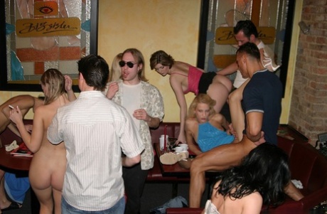 Salasious ladies have some dirty fun at the hardcore groupsex party 69587331