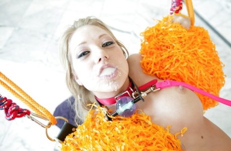 Teen cheerleader Shawna Lenee gets fucked tied up with loads of sperm 86788383