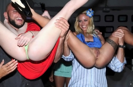 Horny college girls are ready to suck and fuck at a wild 'n' crazy party 40681762
