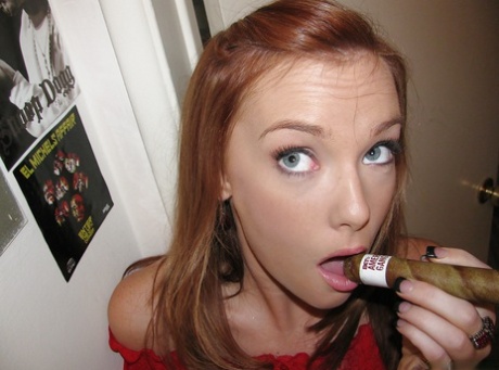 Redheaded amateur Dani Jensen demonstrating her stunning body 11345724